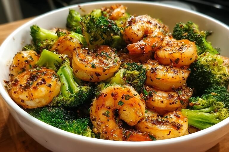 Garlic Butter Shrimp And Broccoli Skillet 89.Png