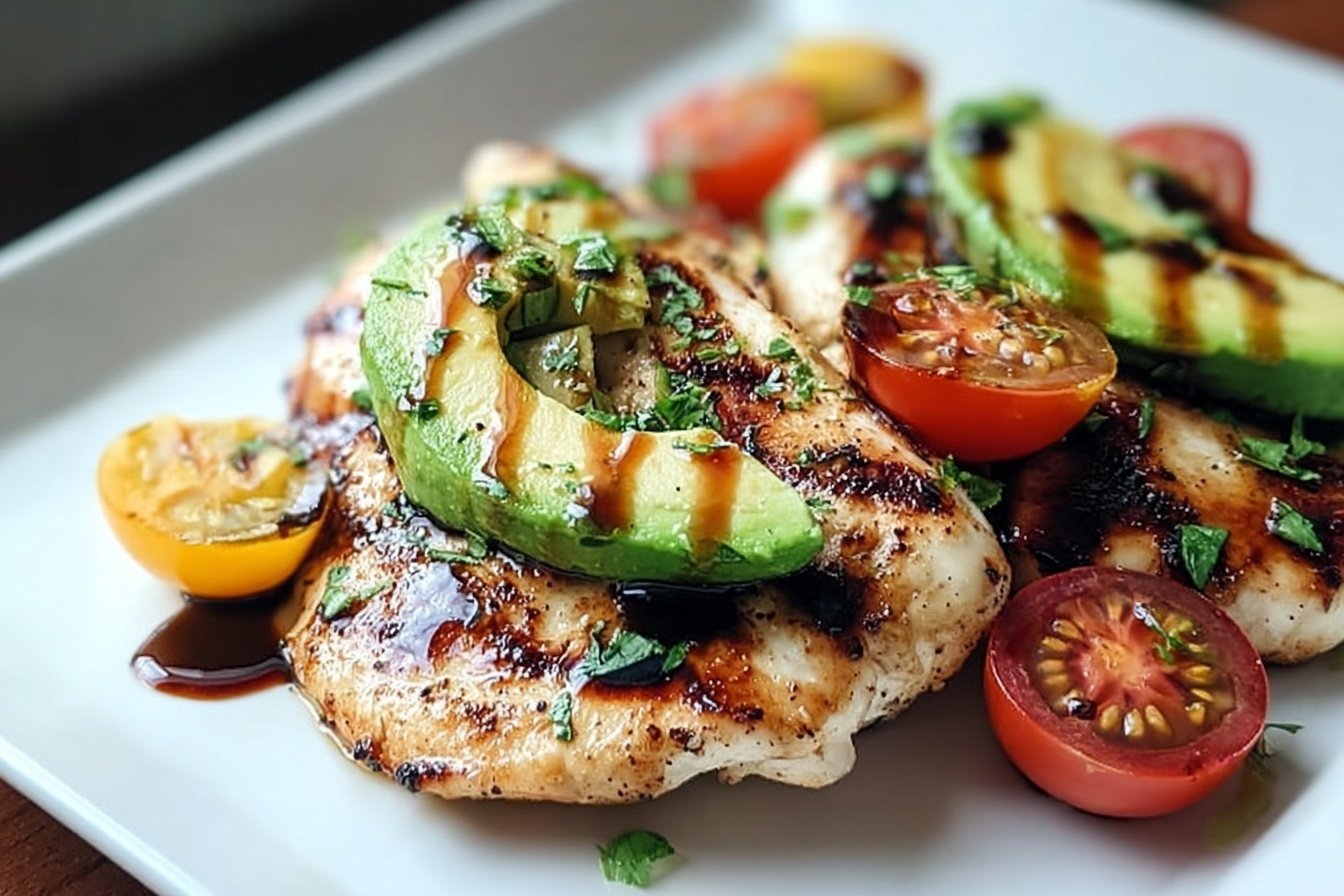 Grilled California Avocado Chicken