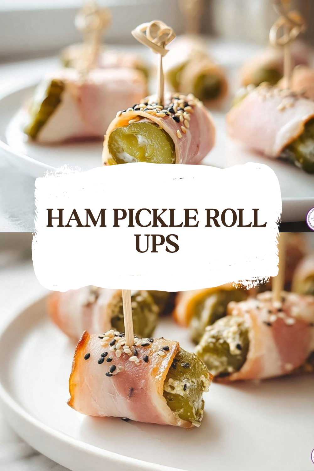 Ham Pickle Roll Ups