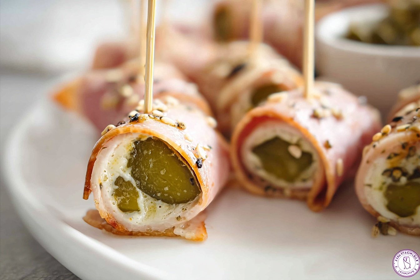 Ham And Pickle Roll Ups Recipe 4 Ham Pickle Roll Ups