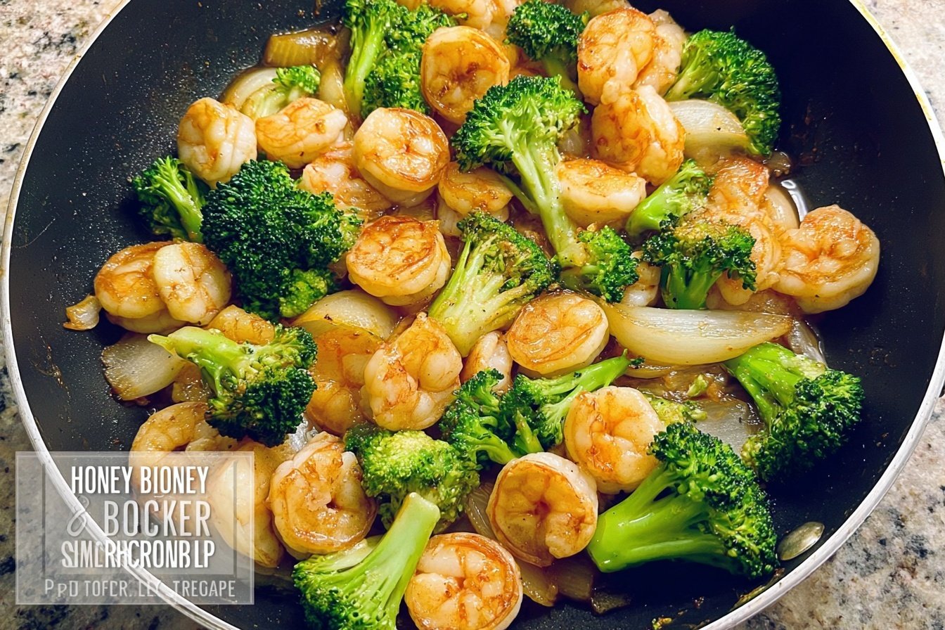 Honey Shrimp And Broccoli