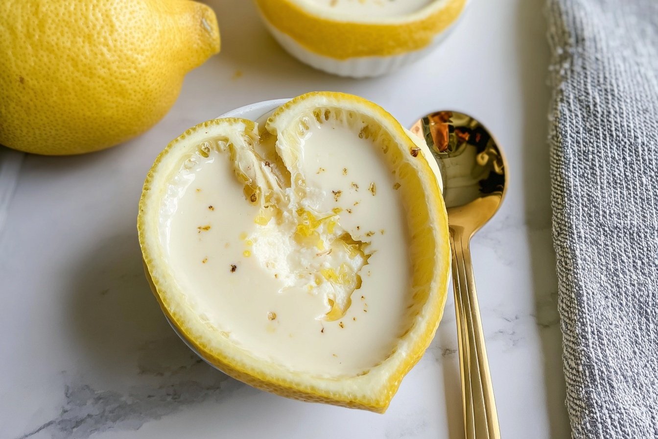 Lemon White Chocolate Posset