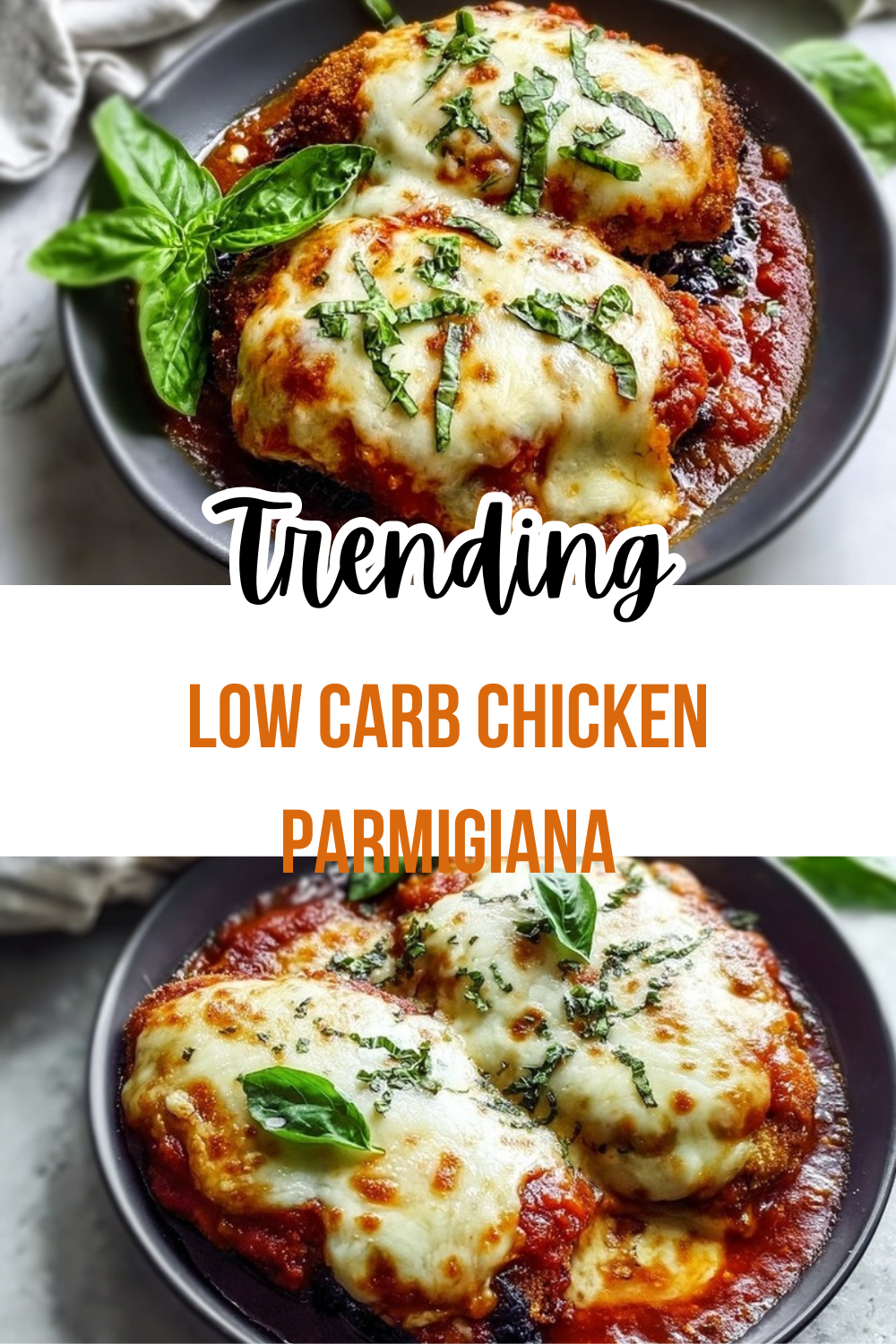 Low Carb Chicken Parmigiana