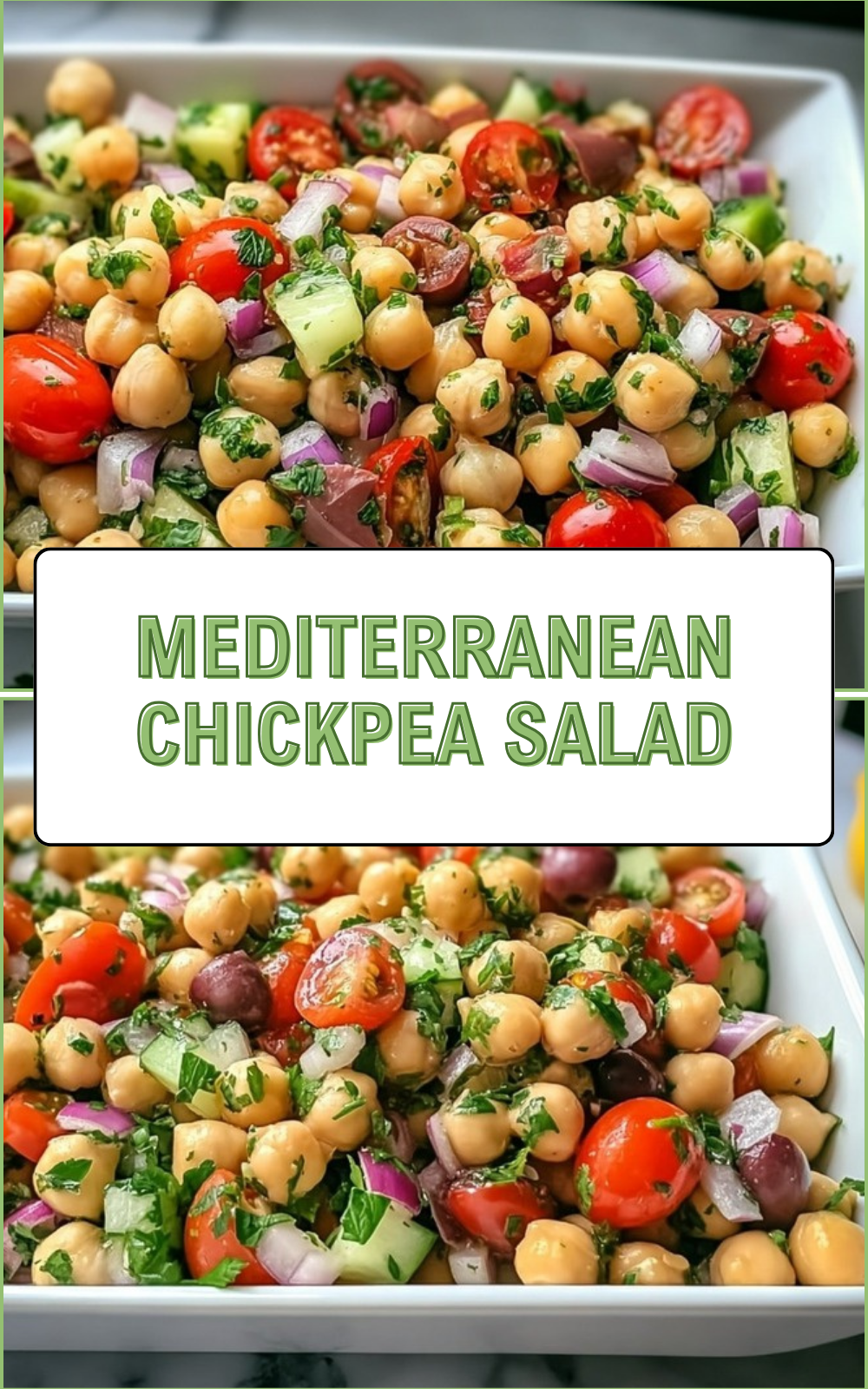 Mediterranean Chickpea Salad