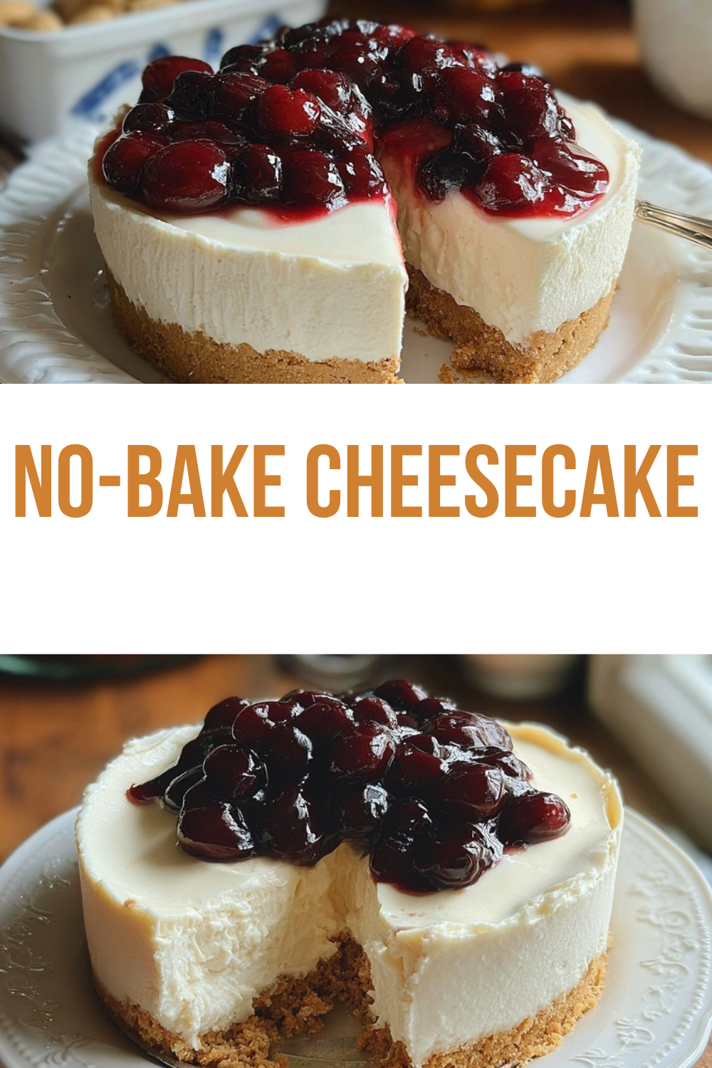 No-Bake Cheesecake