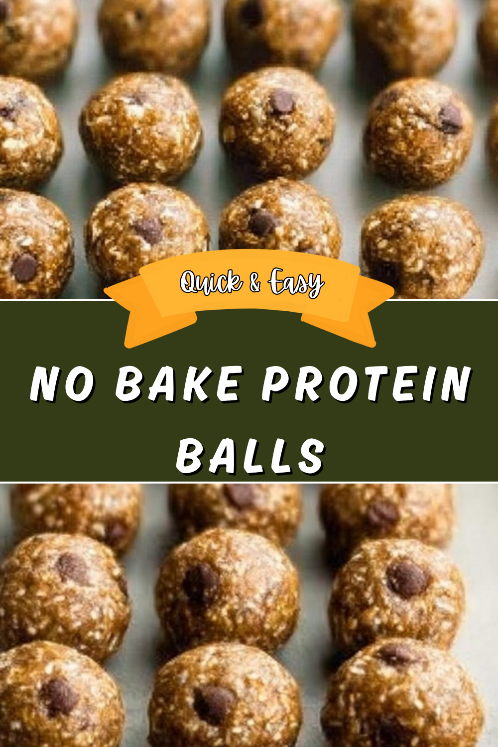 No Bake Protein Balls