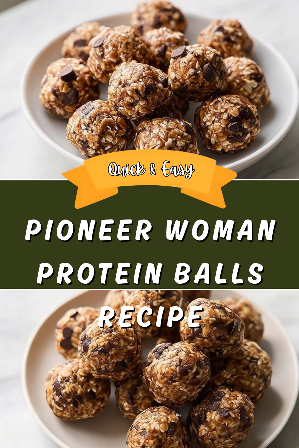 Pioneer Woman Protein Balls Recipe