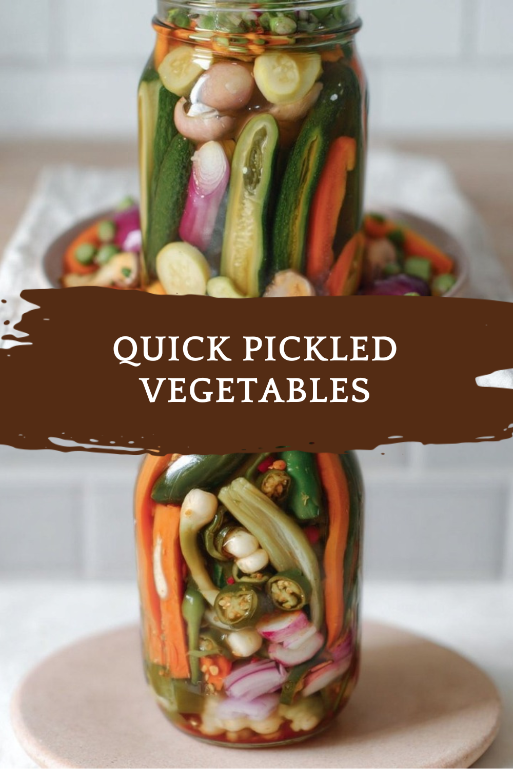 Quick Pickled Vegetables