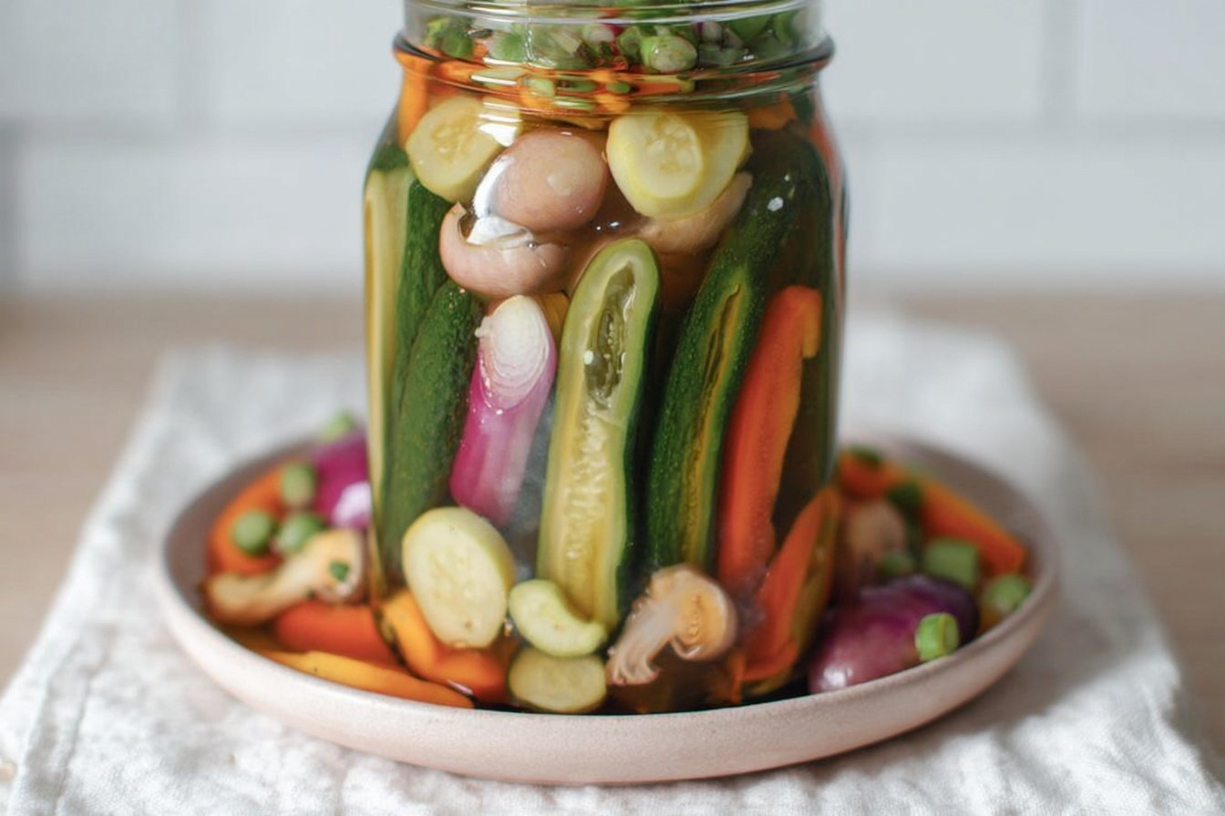 Quick Pickled Vegetables