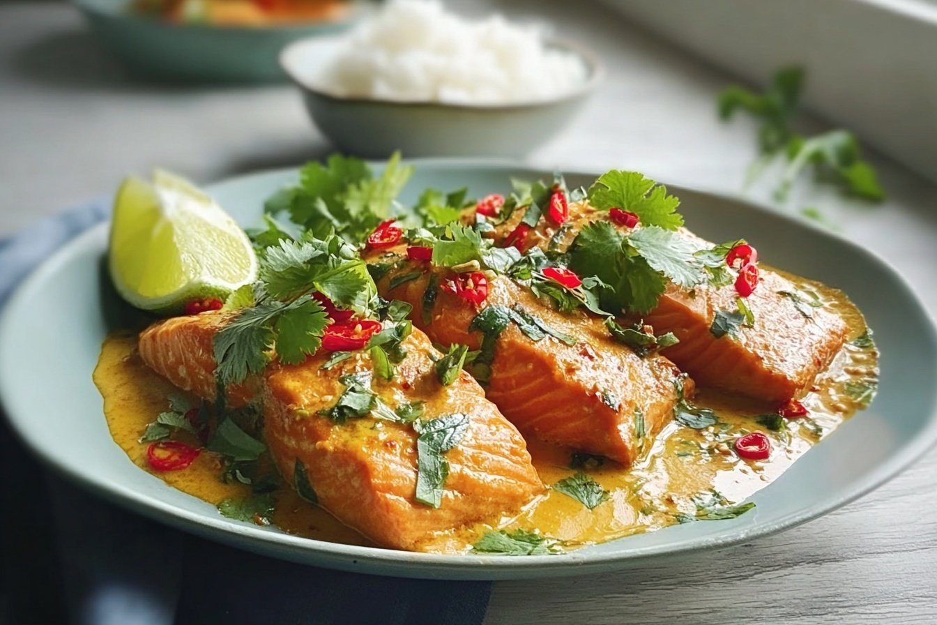 Red Curry Salmon