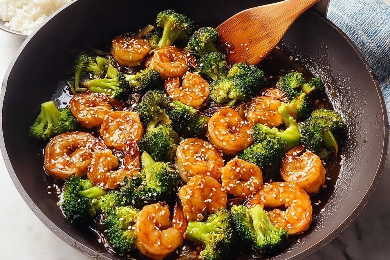 Shrimp And Broccoli Stir Fry