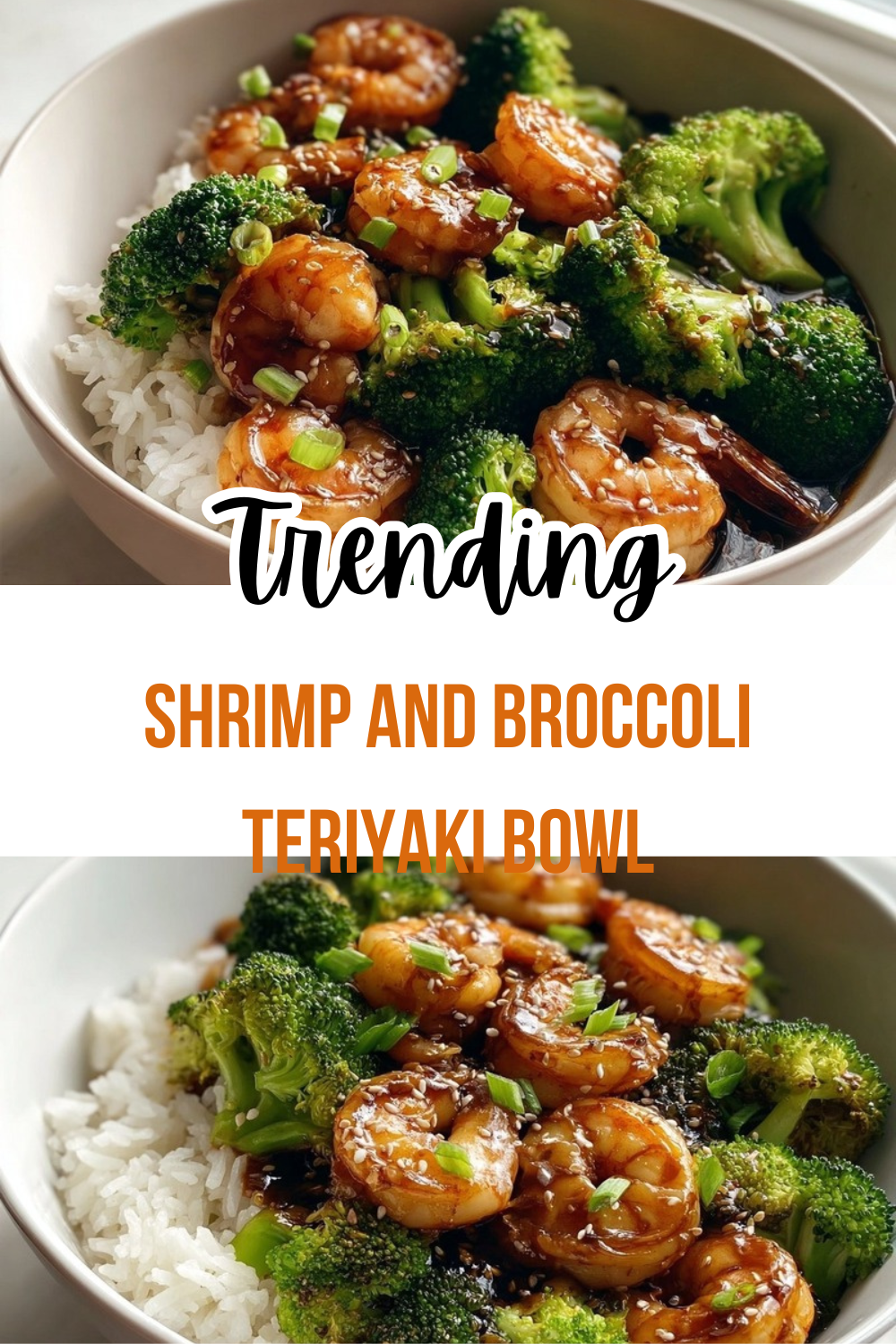 Shrimp And Broccoli Teriyaki Bowl