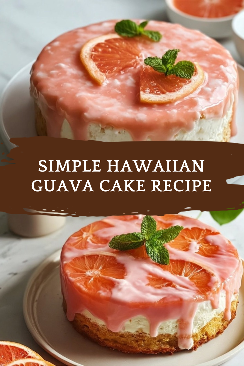 Simple Hawaiian Guava Cake Recipe