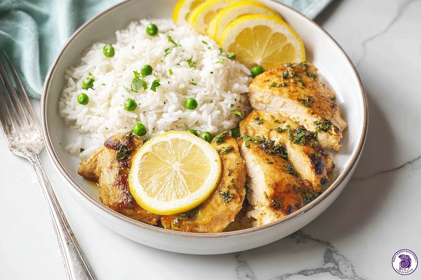 Slow Cooker Italian Lemon Chicken