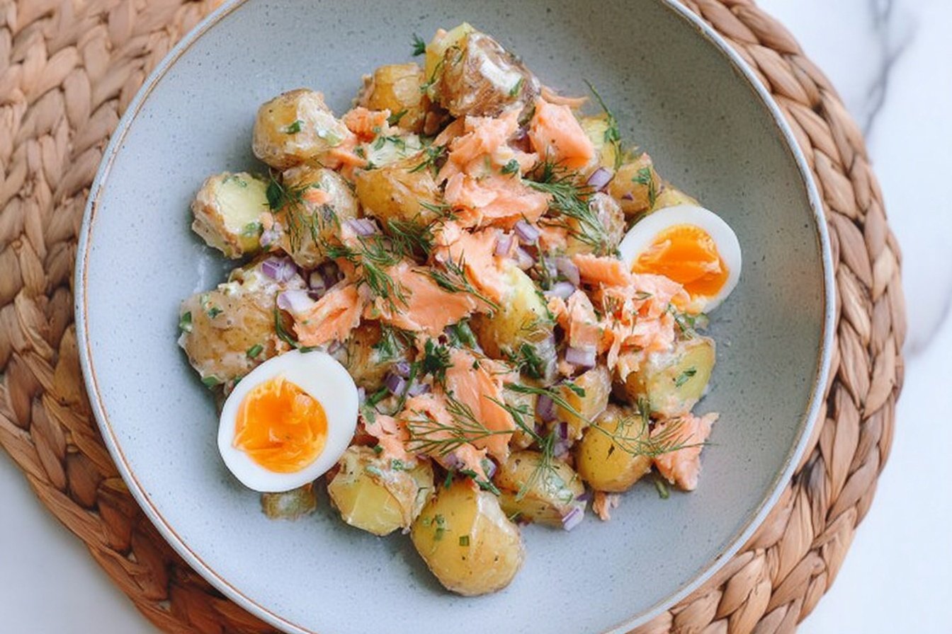 Smoked Salmon Potato Salad