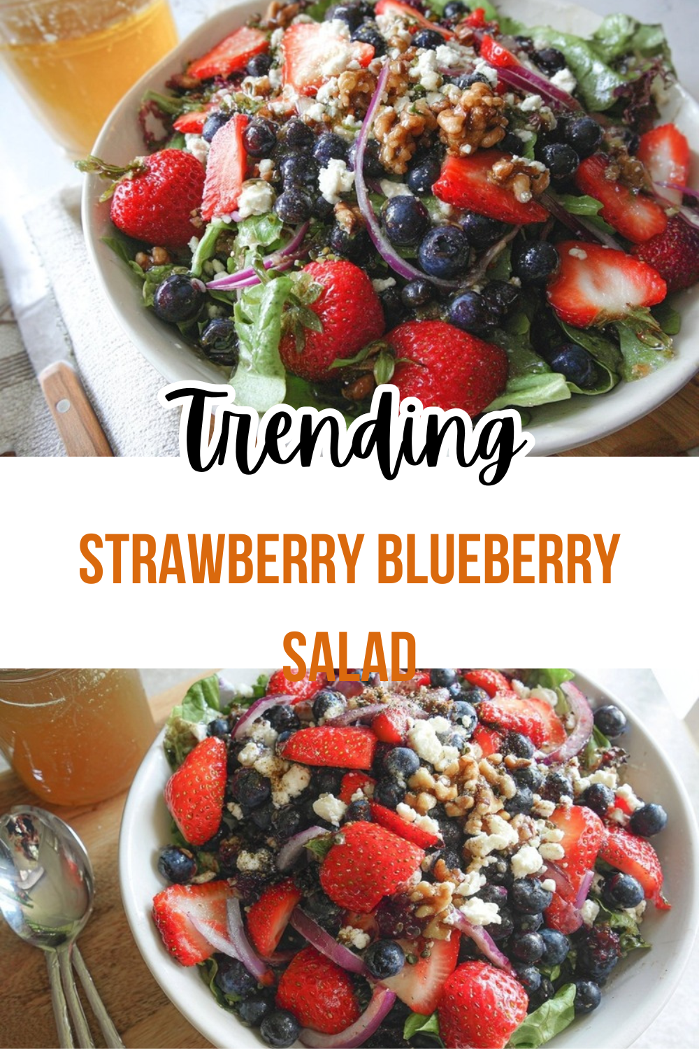 Strawberry Blueberry Salad