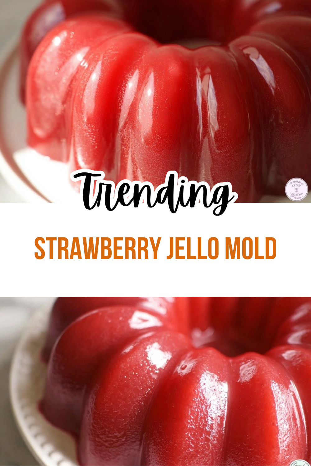 Strawberry Jello Mold