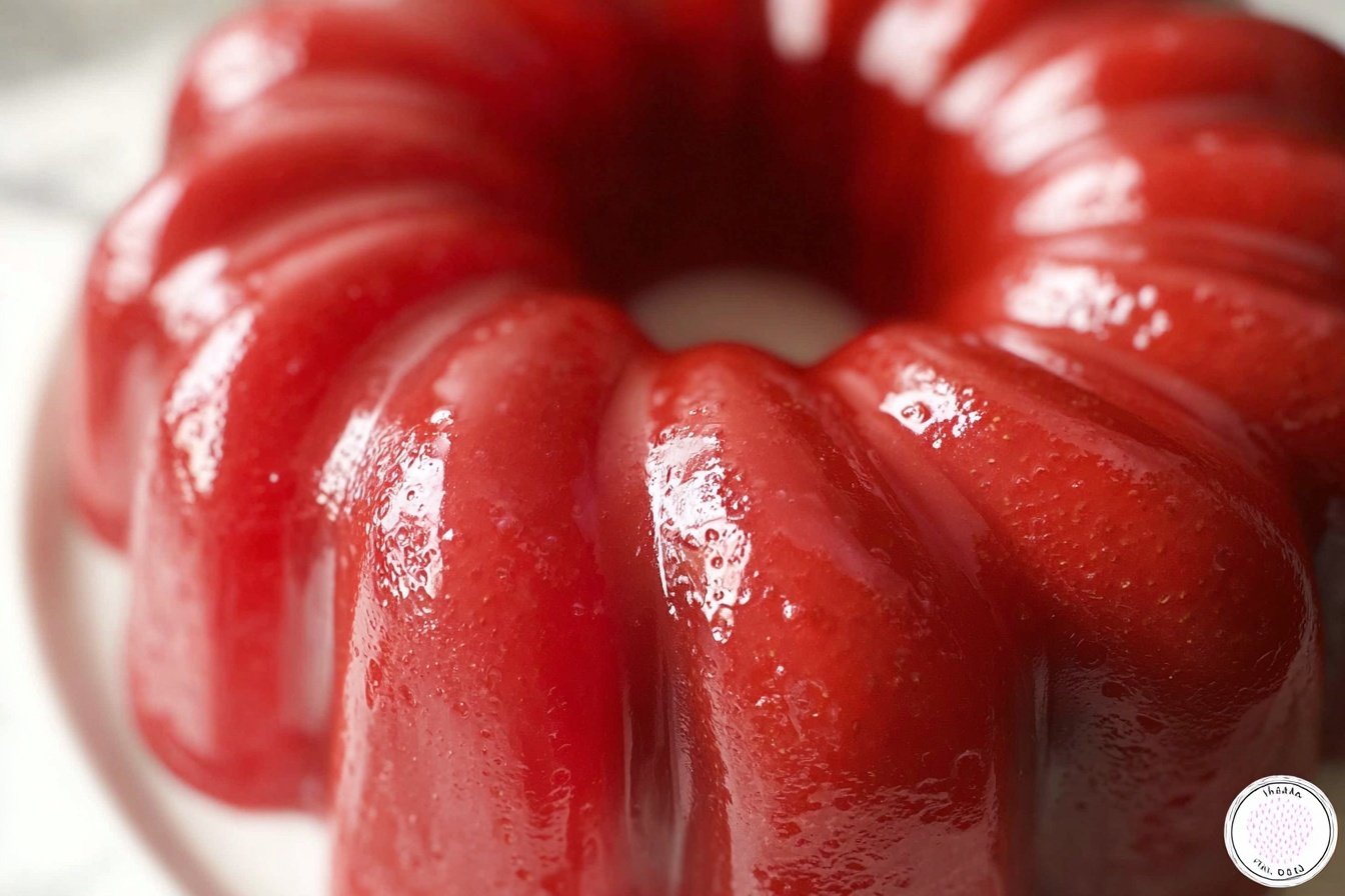 Strawberry Jello Mold