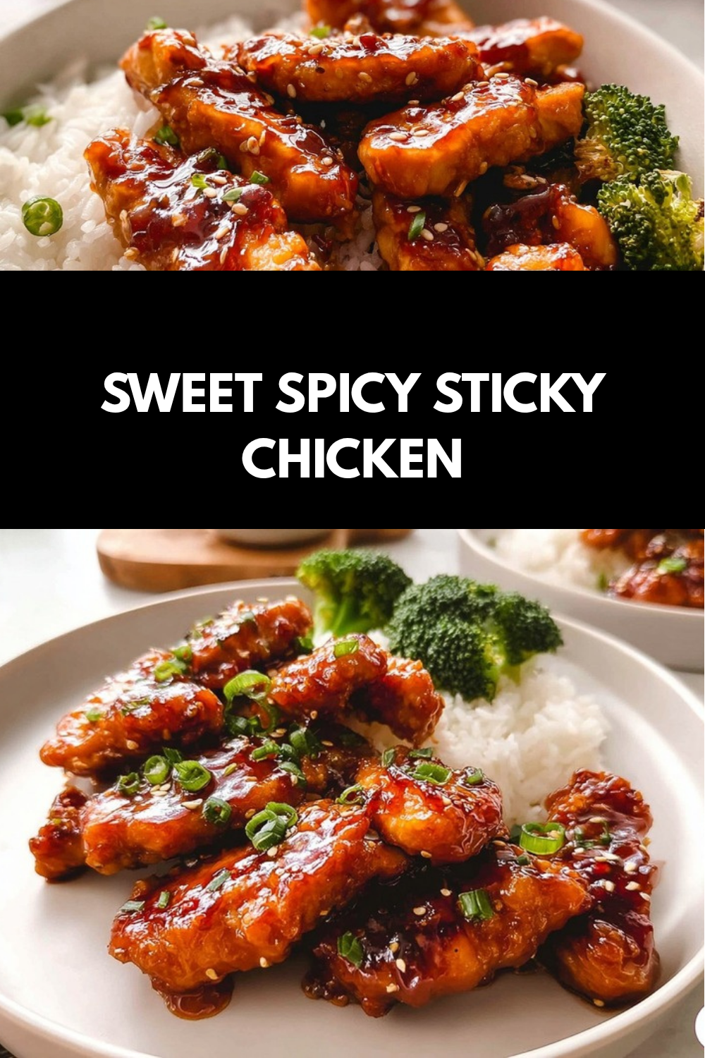 Sweet Spicy Sticky Chicken