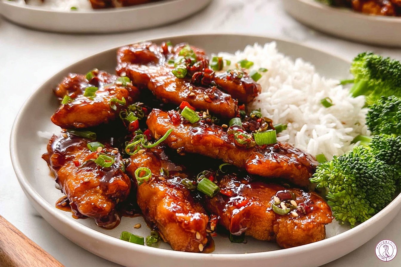 Sweet Spicy Sticky Chicken