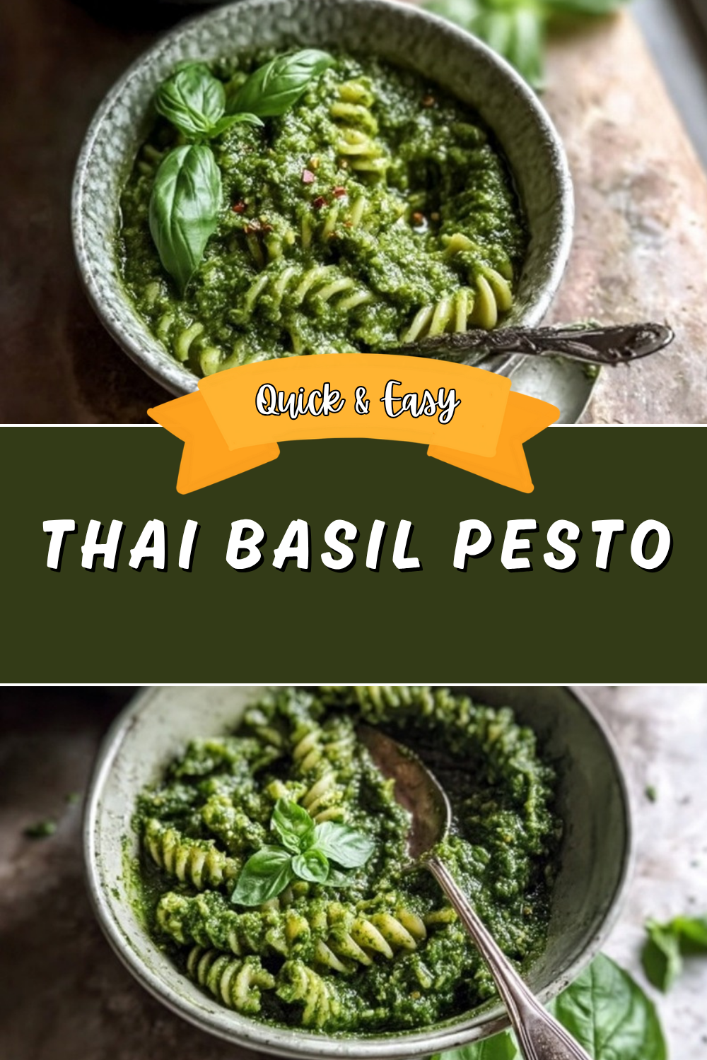 Thai Basil Pesto Recipe With Bold Asian Flavors 7 Thai Basil Pesto