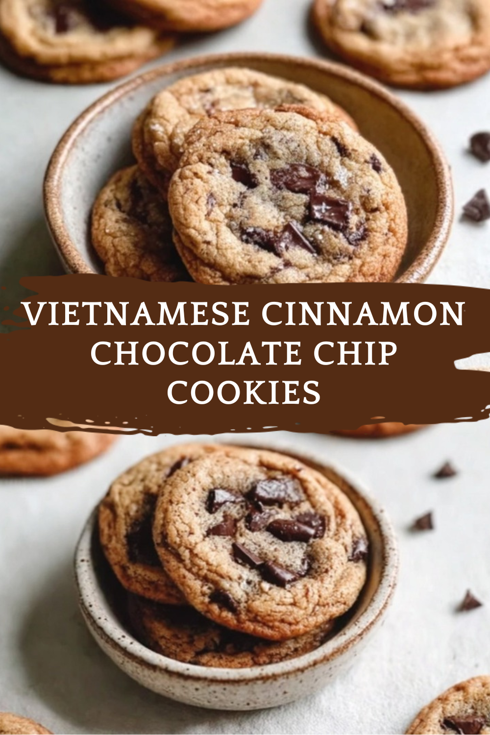 Vietnamese Cinnamon Chocolate Chip Cookies