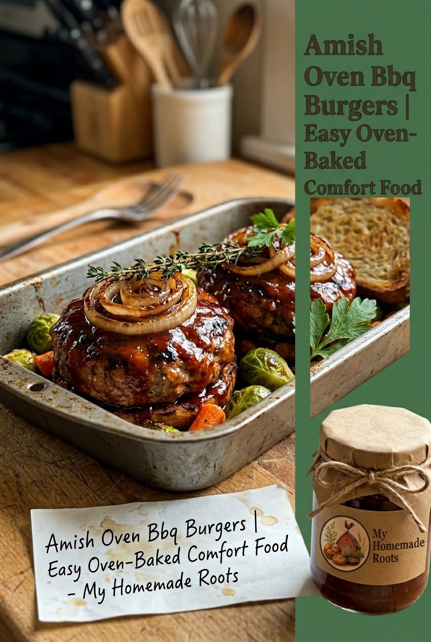 Amish Oven Bbq Burgers | Easy Oven-Baked Comfort Food - My Homemade Roots