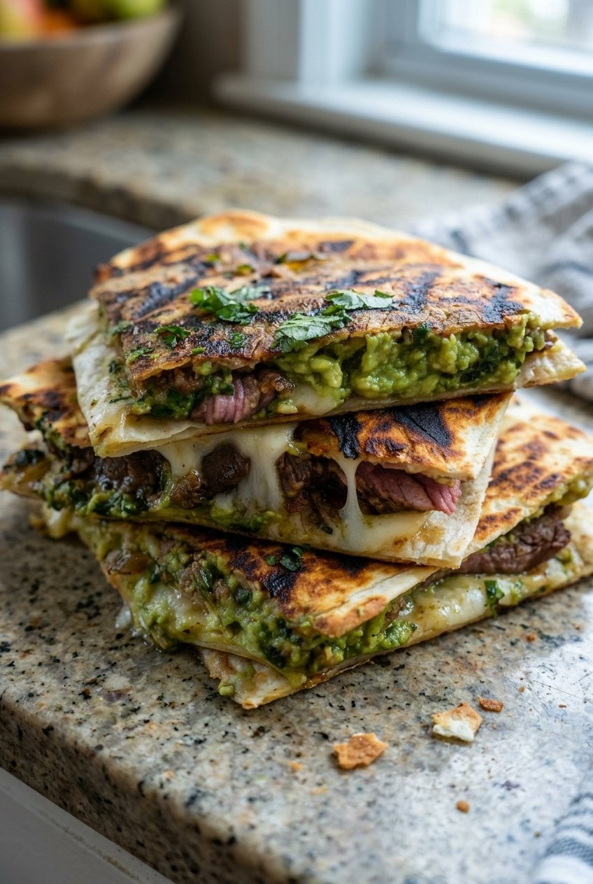 Chimichurri Grilled Steak Quesadilla With Avocado Chimichurri 6 Chimichurri Grilled Steak Quesadilla With Avocado Chimichurri