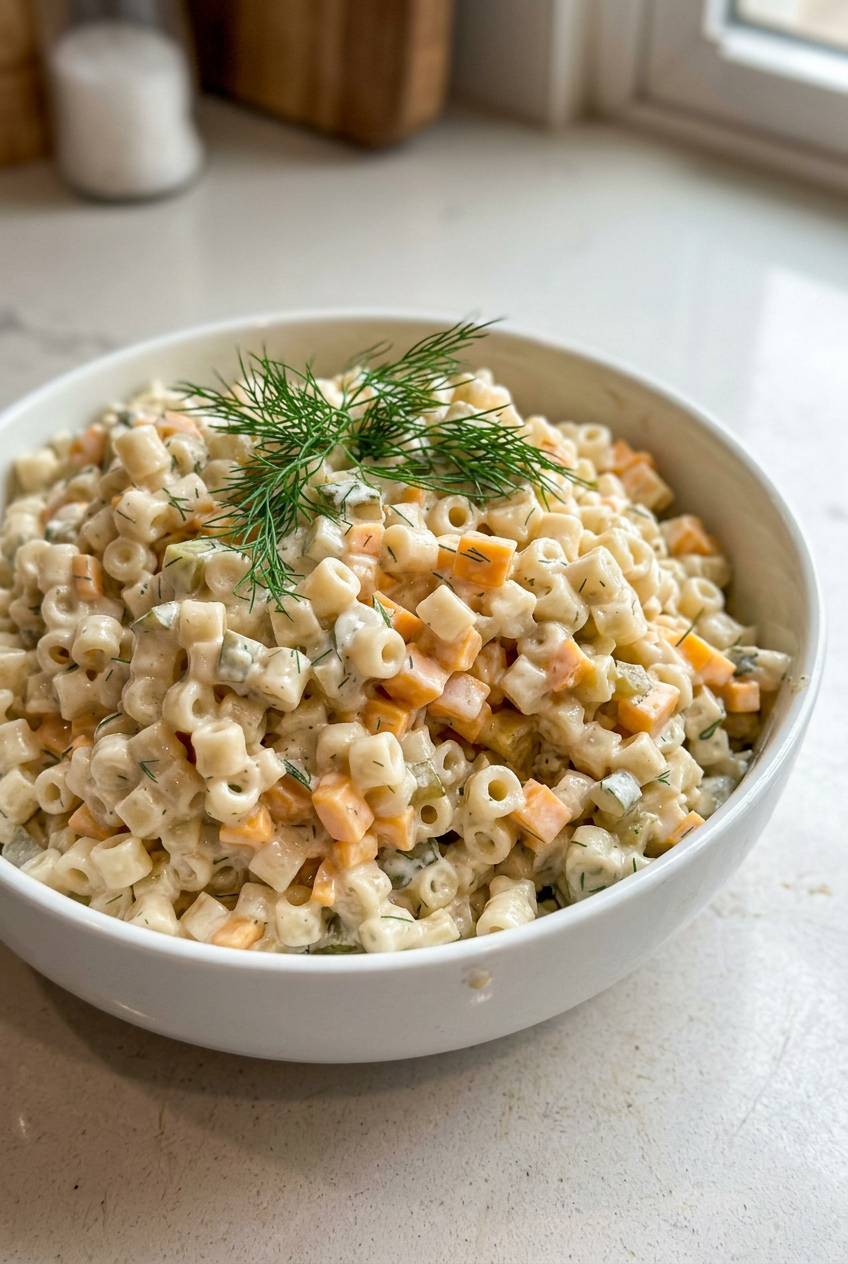 Dill Pickle Pasta Salad Recipe 6 Creamy Dill Pickle Pasta Salad