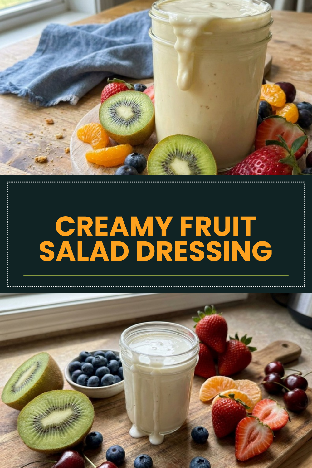Creamy Fruit Salad Dressing