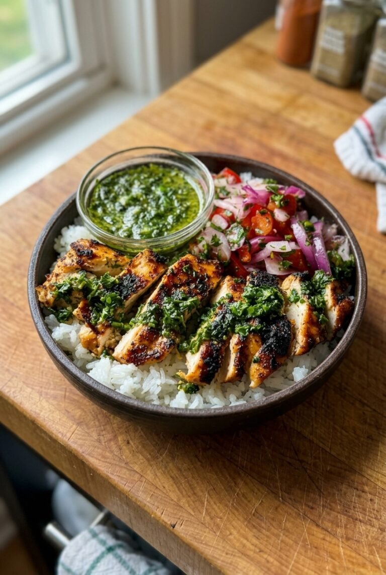 Easy Chimichurri Grilled Chicken Bowl 31.Png