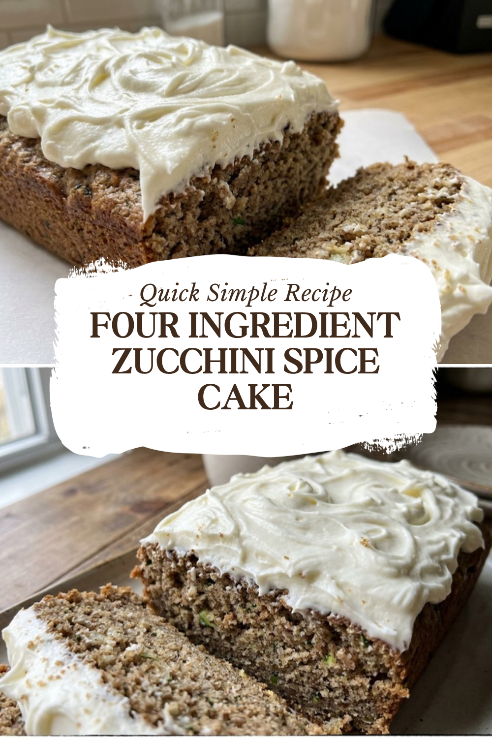 4 Ingredient Zucchini Cake Recipe 7 Four Ingredient Zucchini Spice Cake