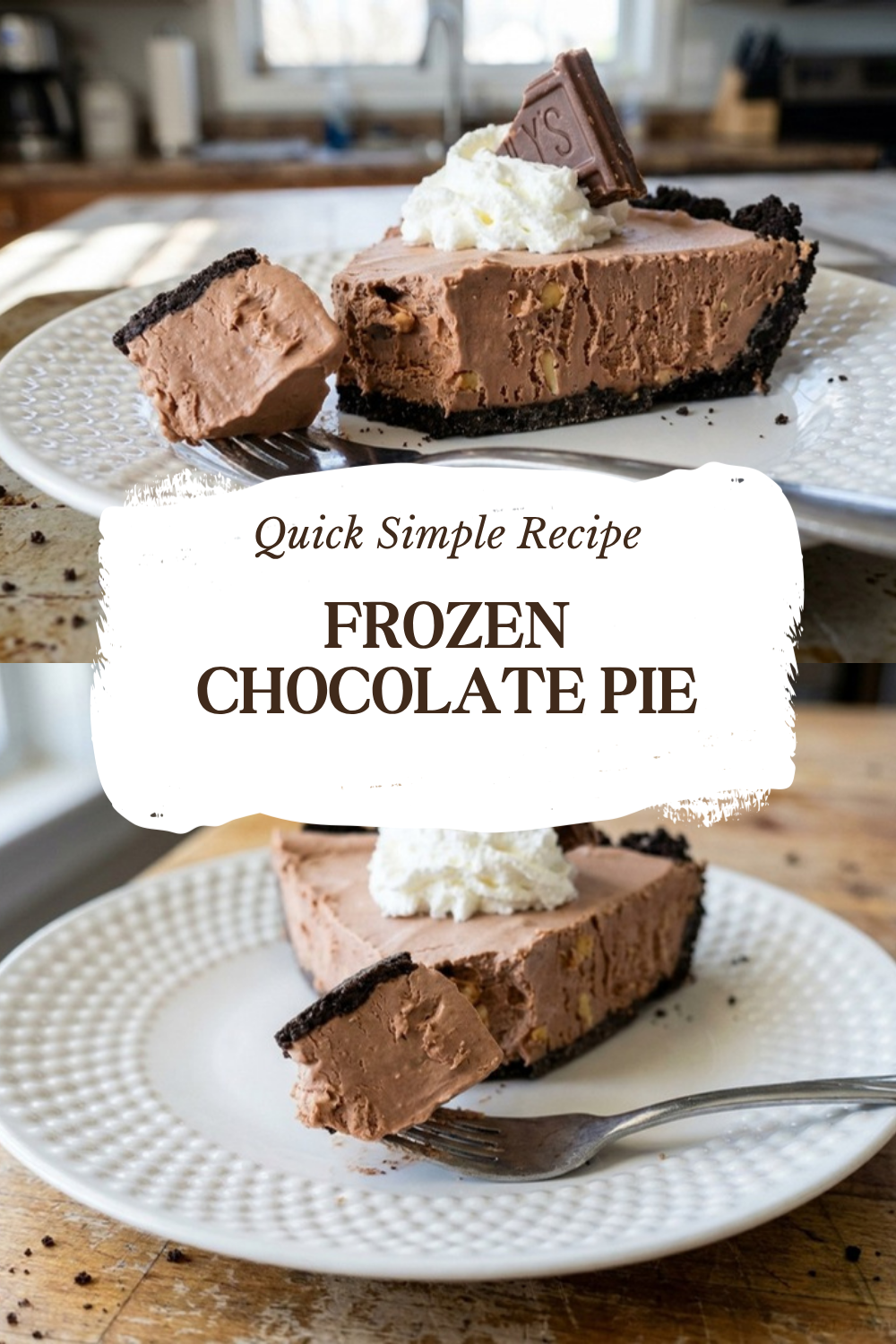 Frozen Chocolate Pie
