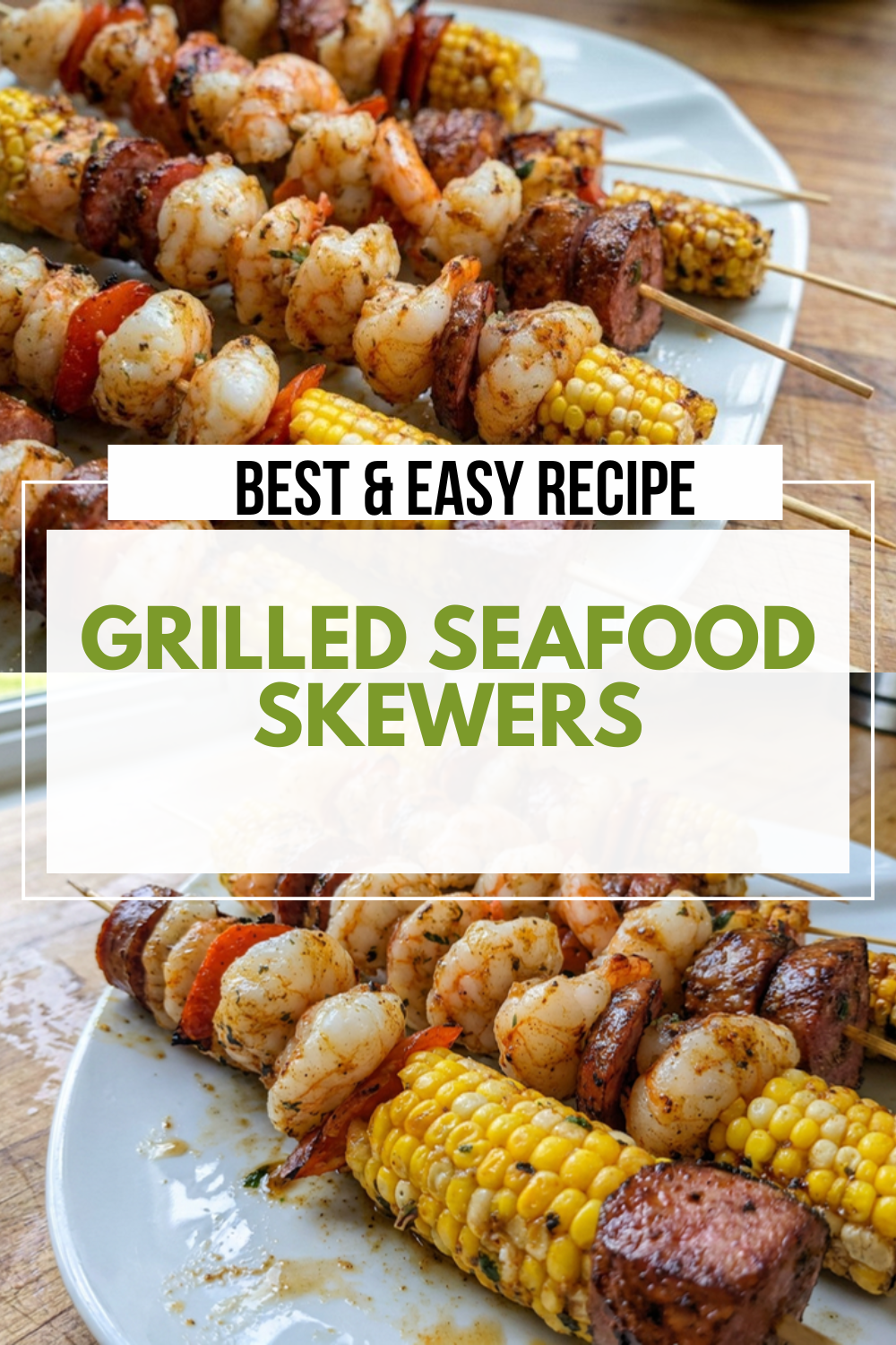 Grilled Seafood Skewers