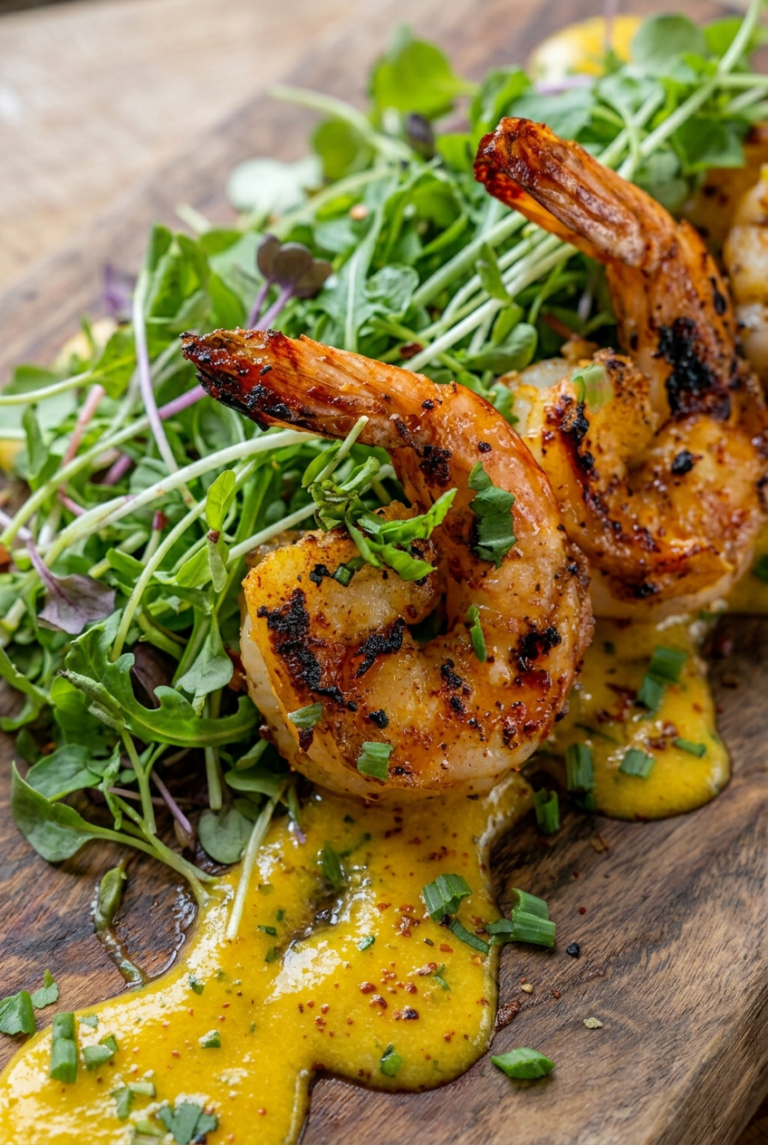 Grilled Shrimp With Spicy Mango Lime Coulis 42.Png