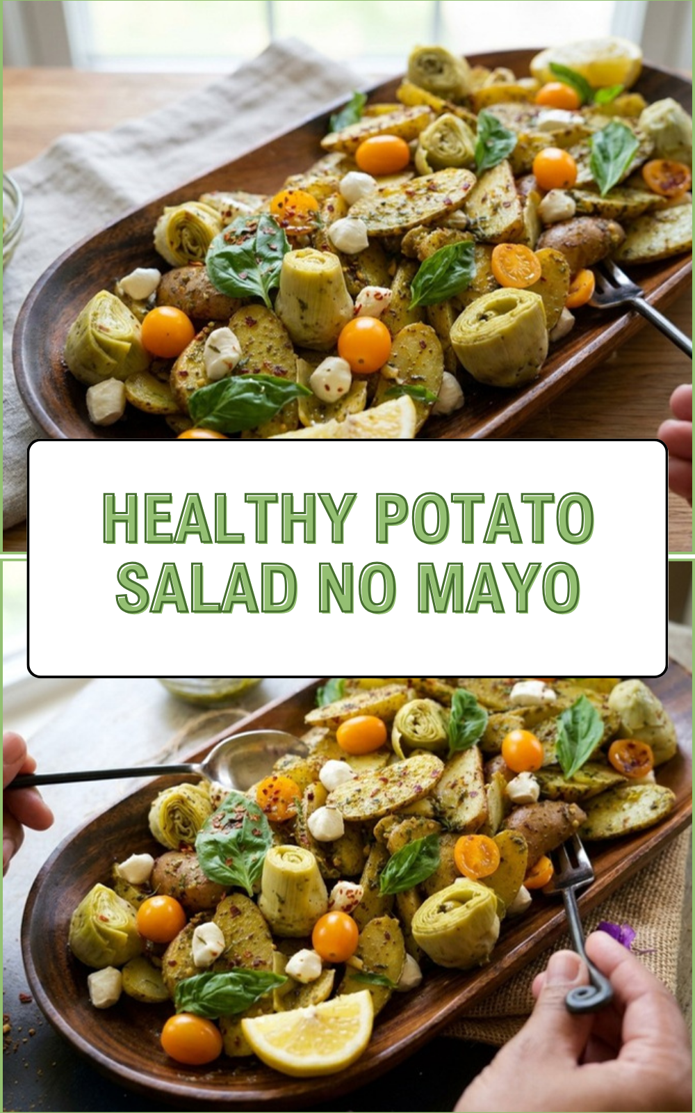 Healthy Potato Salad No Mayo