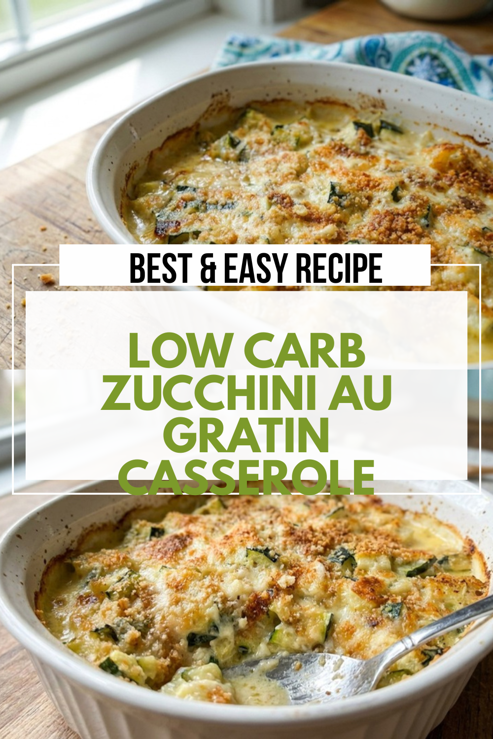 Easy Keto Zucchini Gratin Low Carb 7 Low Carb Zucchini Au Gratin Casserole
