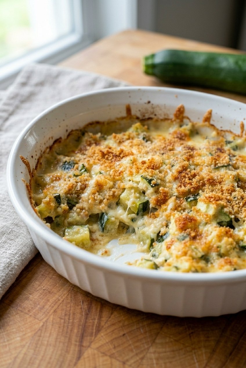 Easy Keto Zucchini Gratin Low Carb 6 Low Carb Zucchini Au Gratin Casserole