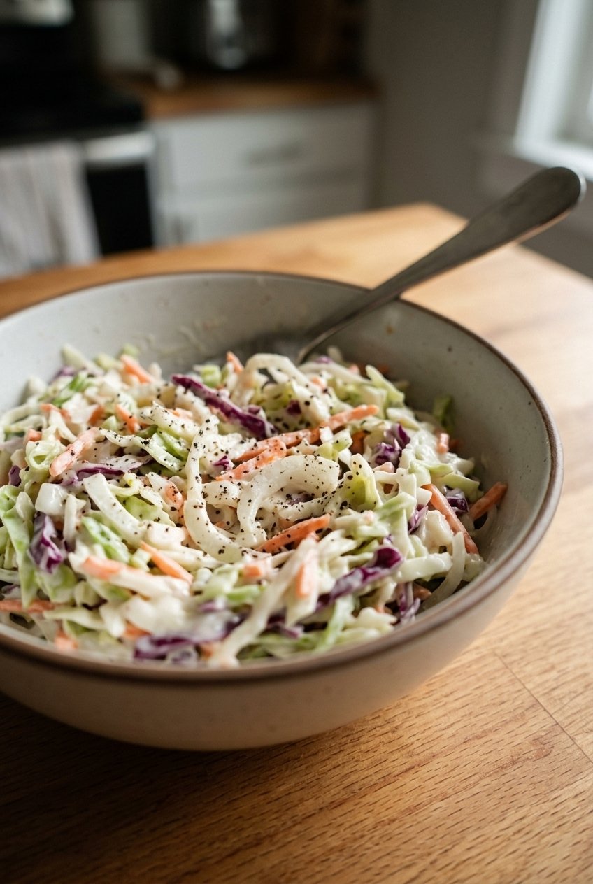 Old-Fashioned Creamy Coleslaw