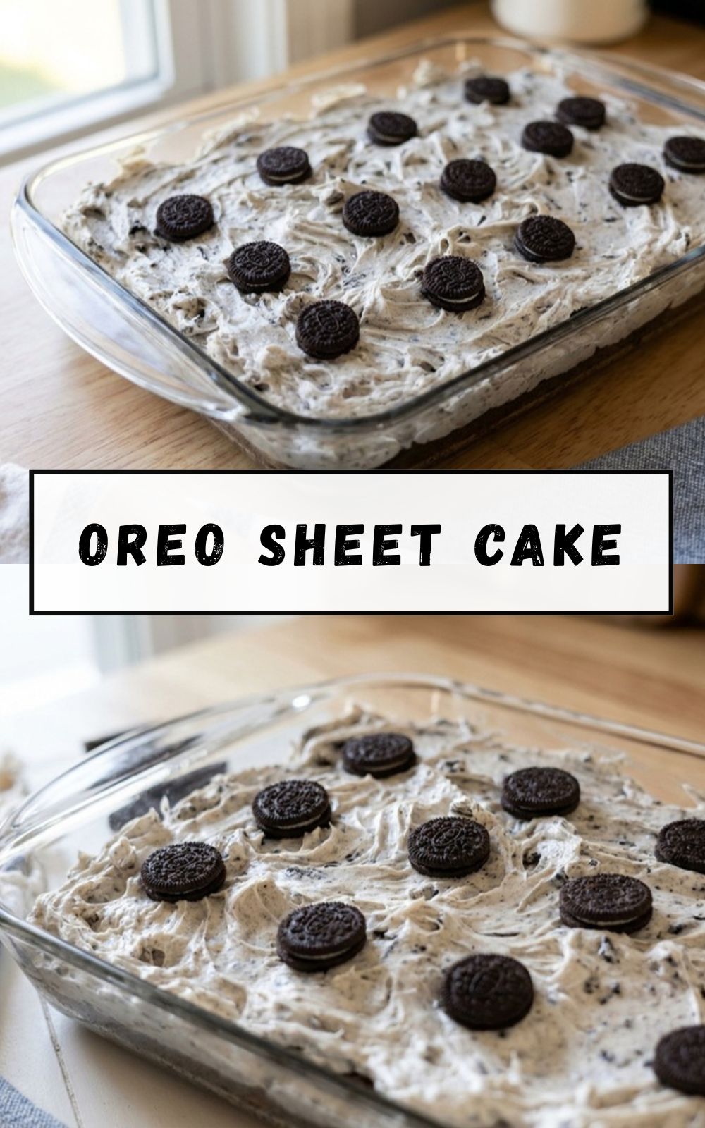 Oreo Sheet Cake