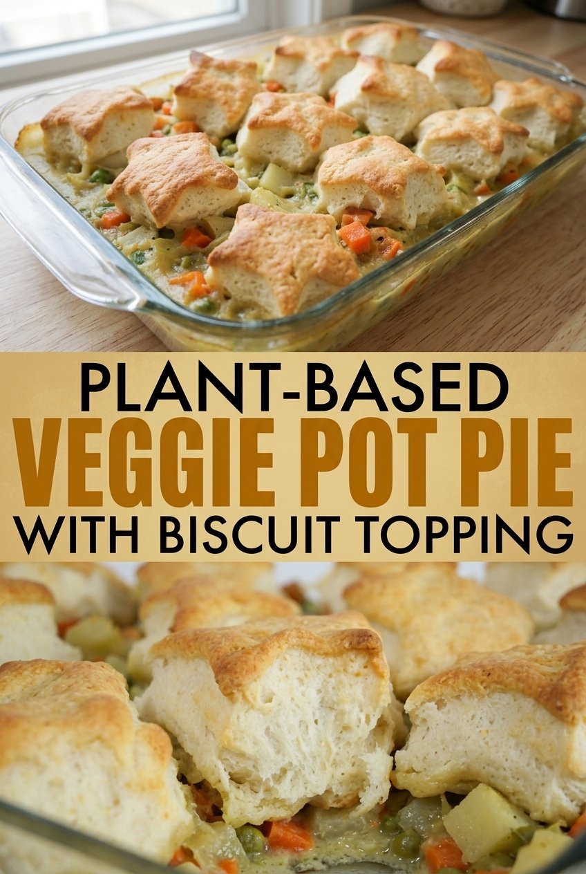 Vegan Pot Pie Recipe Hearty Comfort Food 6 Plant-Based Veggie Pot Pie