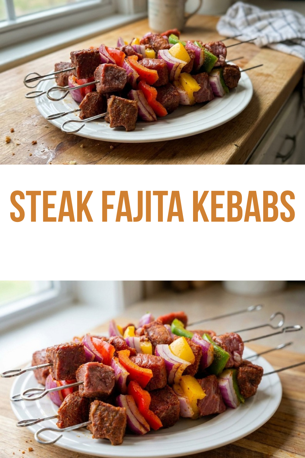 Steak Fajita Kebabs