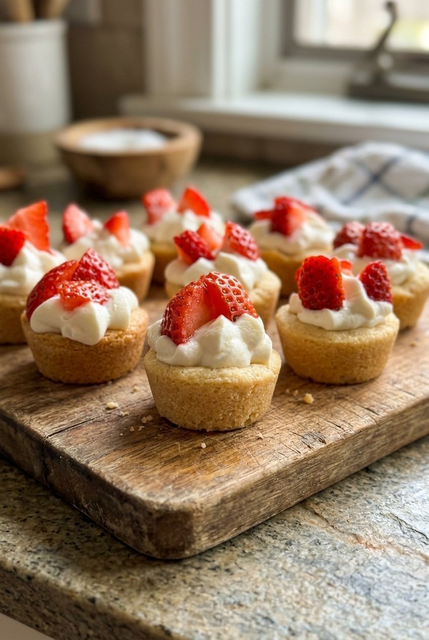 Strawberry Shortcake Trifle Cups Recipe 6 Strawberry Shortcake Cups