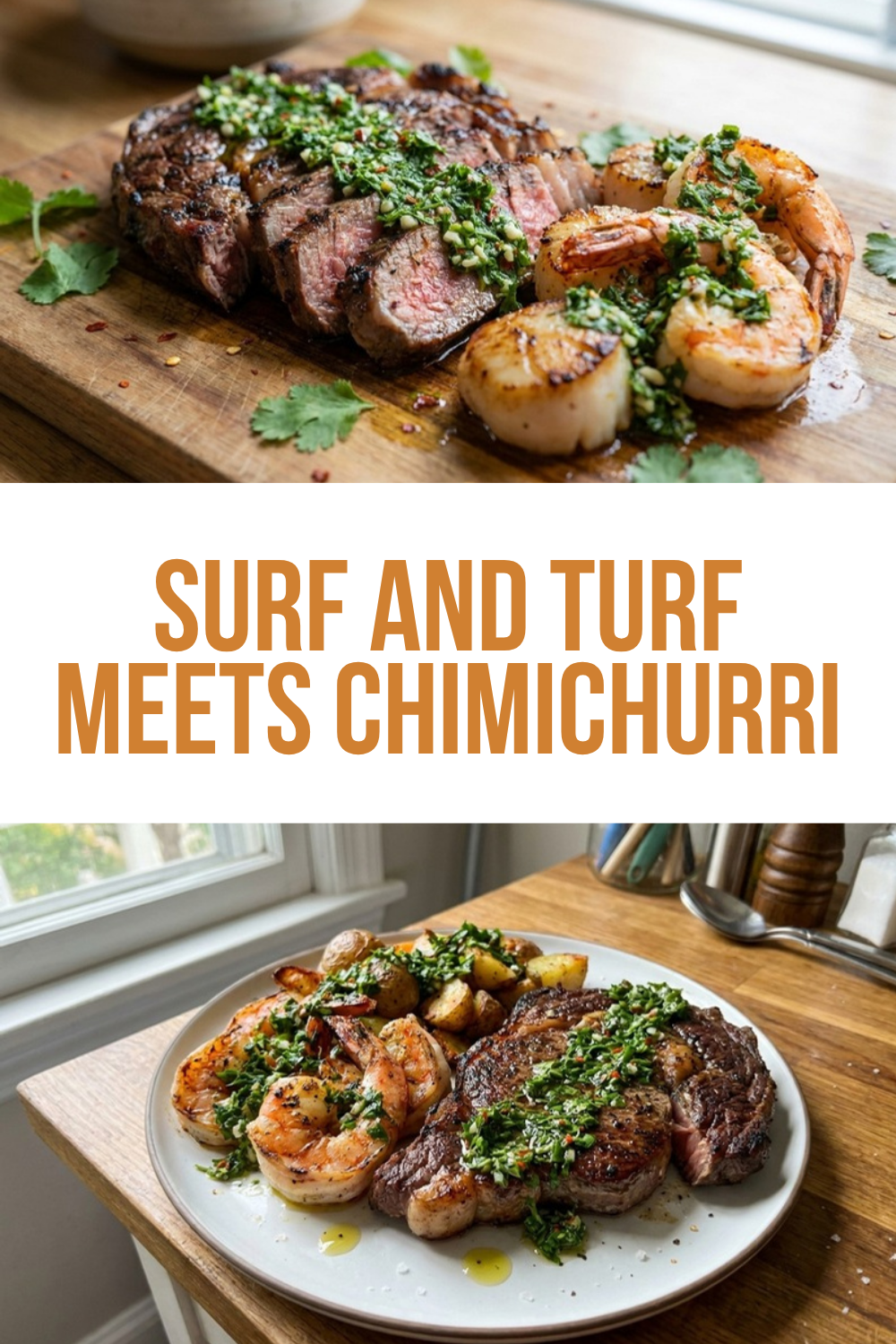 Skewers: Surf And Turf With Zesty Chimichurri 7 Surf And Turf Meets Chimichurri