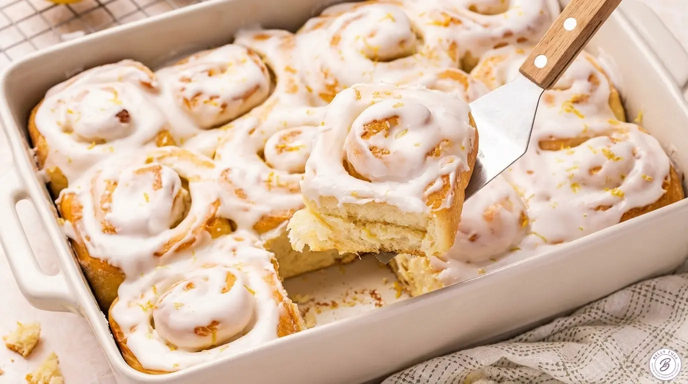 How To Make Lemon Sweet Rolls Step By Step